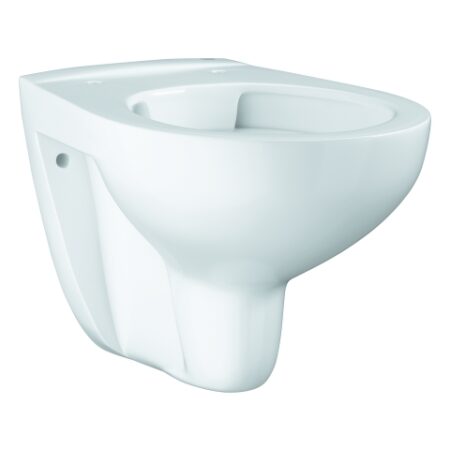 GROHE Wand-Tiefspül-WC Bau Keramik 39427, Abgang waagerecht, spülrandlos, für Unterputz-Spülkasten, aus Sanitärkeramik, alpinweiß
