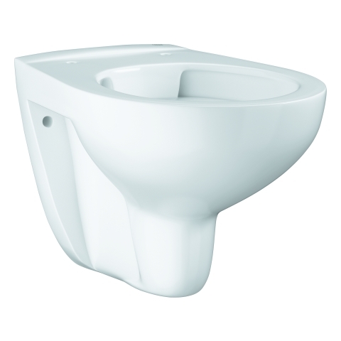 GROHE Wand-Tiefspül-WC Bau Keramik 39427, Abgang waagerecht, spülrandlos, für Unterputz-Spülkasten, aus Sanitärkeramik, alpinweiß