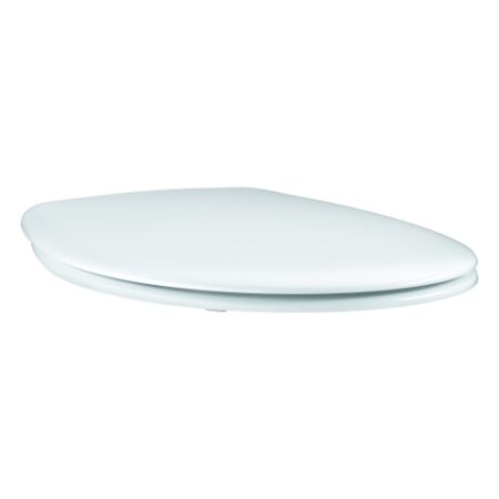 GROHE WC-Sitz Bau Keramik 39492, mit Deckel, Duroplast, werkzeuglos abnehmbar, alpinweiß