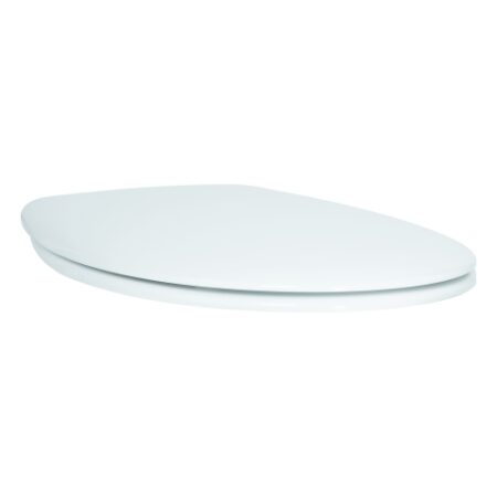 GROHE WC-Sitz Bau Keramik 39493, Soft close, mit Deckel, Duroplast, werkzeuglos abnehmbar, alpinweiß