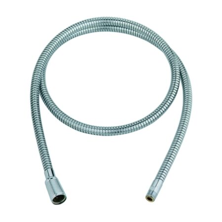 GROHE Brauseschlauch 46092, G1/2'' M15 x 1, für Spültischbatterien, mit herausziehbarem Auslauf, 1.500 mm, chrom
