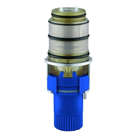 GROHE Thermostat-Kompaktkartusche 47175, 1/2'', für vertauschte Wasserwege, Kompaktkartusche mit Dehnstoff-Thermoelement, für Grohtherm Thermostate