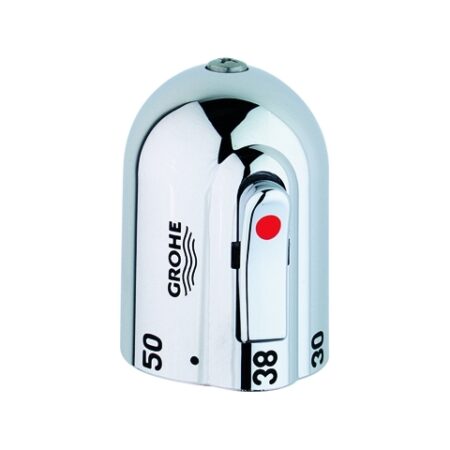 GROHE Temperaturwählgriff 47352, für Grohtherm 1000 vor 2006, Sicherheitssperre bei 38°C, chrom