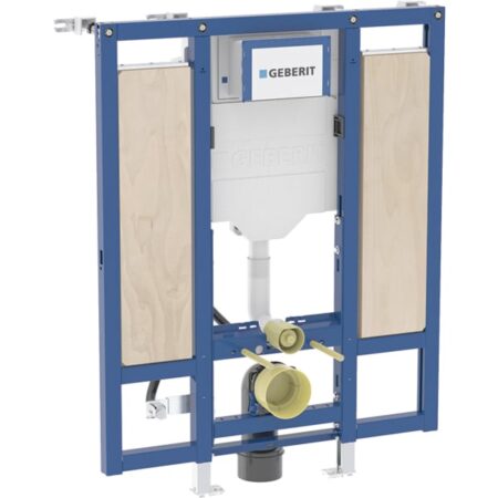 Geberit Duofix Element für Wand-WC, 112 cm, mit Sigma UP-Spülkasten 12 cm, barrierefrei, für Stütz- und Haltegriffe
