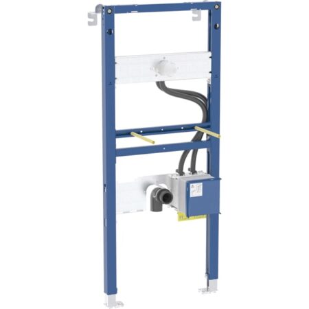Geberit Duofix Element für Waschtisch, 130 cm, elektronische Wandarmatur mit Unterputzfunktionsbox: 50x130x7,5cm,