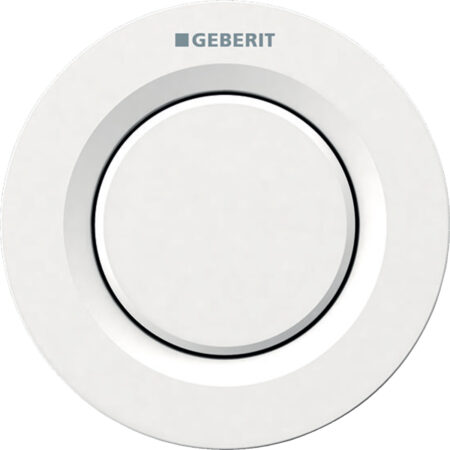 GE Fernbetaetigung Typ01 UP 1-Menge Kunststoff weiss, rund