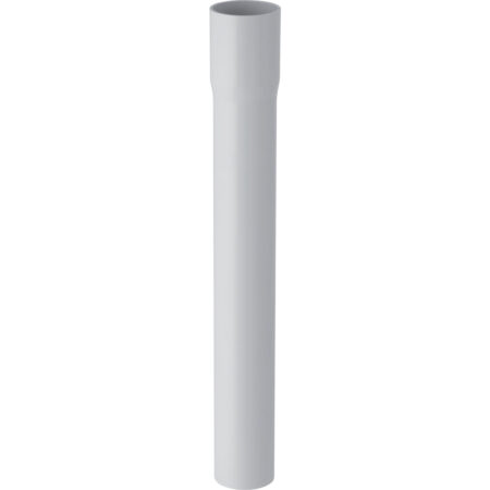 GE Spuelbogenverlaengerung gerade d44 mm, weiss, L50cm, mit Steckmuffe