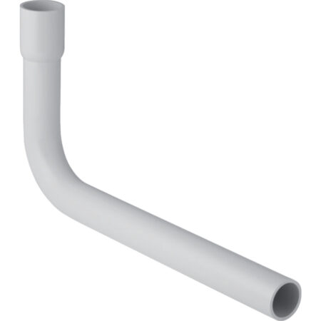GE Spuelbogenverlaengerung 90 Gr., d32mm, weiss, mit Steckmuffe