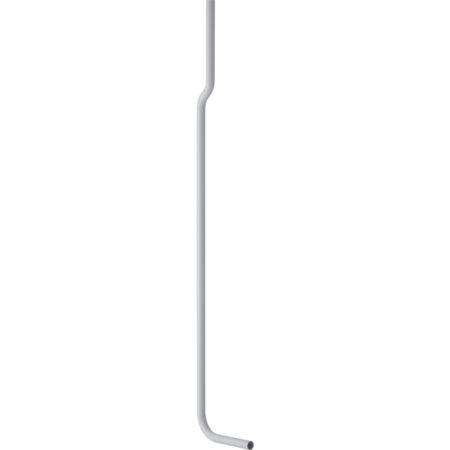 GE Spuelbogen Set gekroepft hinten d32 mm, weiss