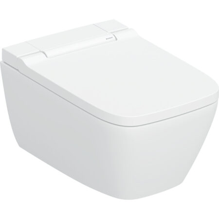 GE AquaClean Sela Square, Wand-WC weiss, Komplettanlage