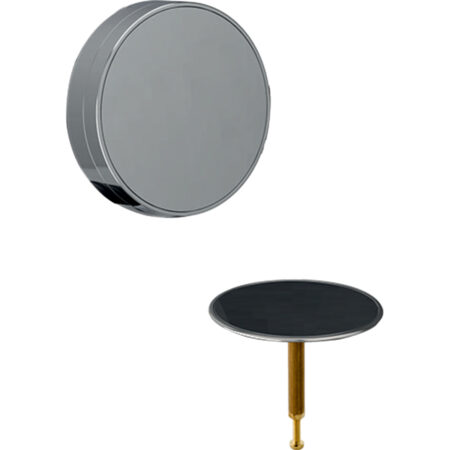 GE Fertigbauset Badewannenablauf, Split d52mm, mit Drehbetaetigung, chrom