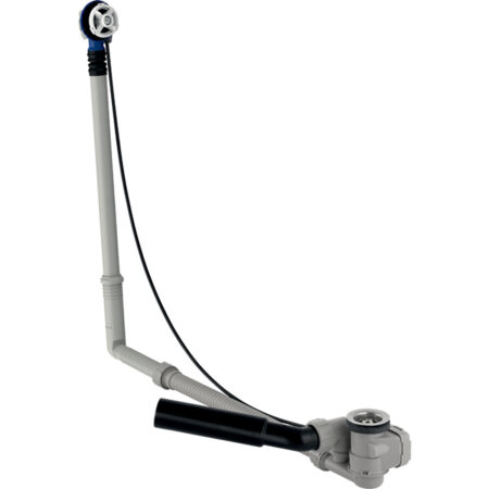 GE Badewannenablauf m. Drehbetaetigung d52mm, verlaengert, L79cm