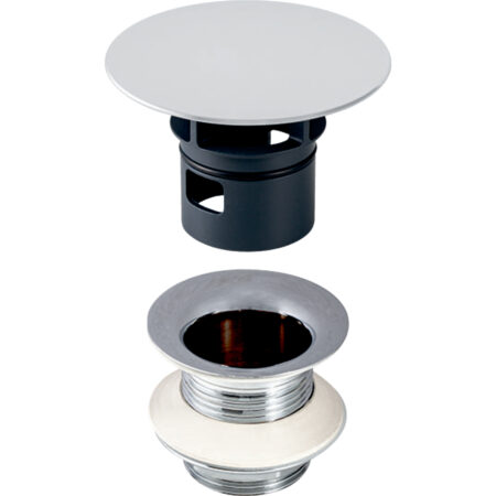 GE WT-Ventil G1 1/4, L8cm glanzchrom 152080