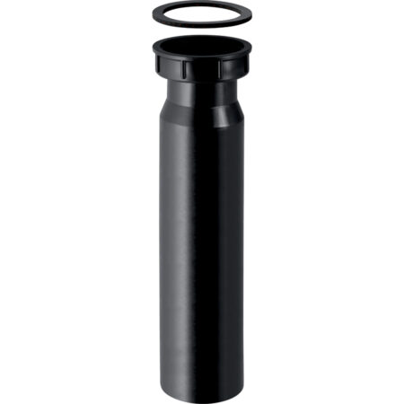 GE PE Anschlussstutzen m Ueberwurfmutter d50mm x G1 1/2, mit Verschraubung