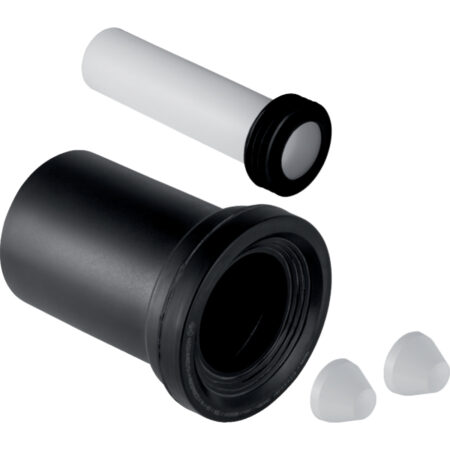 GE PE Anschlussgarnitur Wand-WC d110mm, L18,5cm