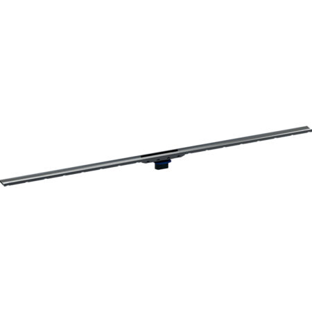 GE Duschrinne CleanLine80, 30-90cm Schwarz Chrom poliert 154440