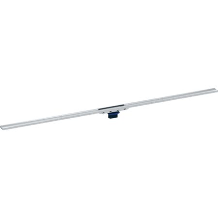Geberit CleanLine80 Duschrinne: L=30–110cm, Rahmen: Edelstahl poliert, beschichtet, Fläche: Edelstahl gebürstet, beschichtet