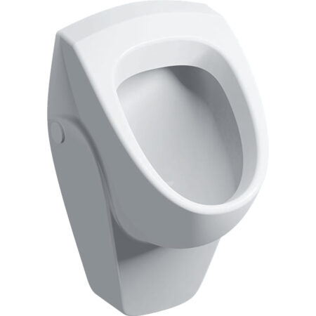 Geberit Renova Urinal Zulauf von hinten, Abgang nach hinten: Zielmarkierung=nein