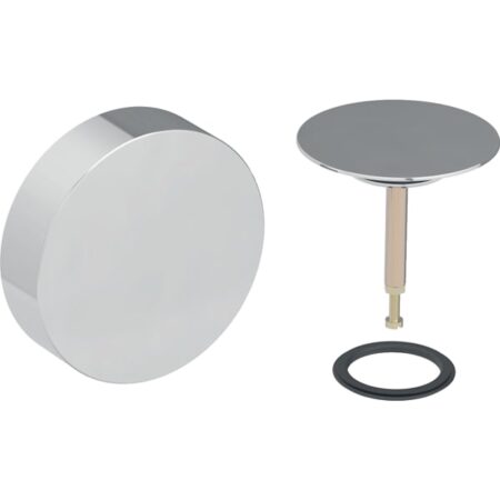 GE Fertigbauset zu Badewannenablauf d52mm, chrom, inkl. Dichtung d45mm