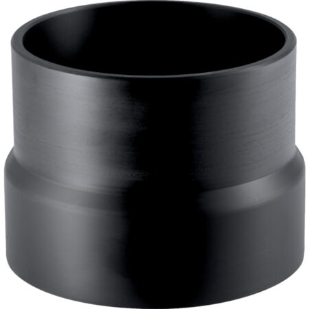 GE PE Stutzen muffenlos d 125mm mit Stuetzring 359268
