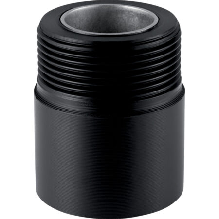 GE PE Anschweissende verstaerkt d50mm x R1 1/2 mit Stahlring