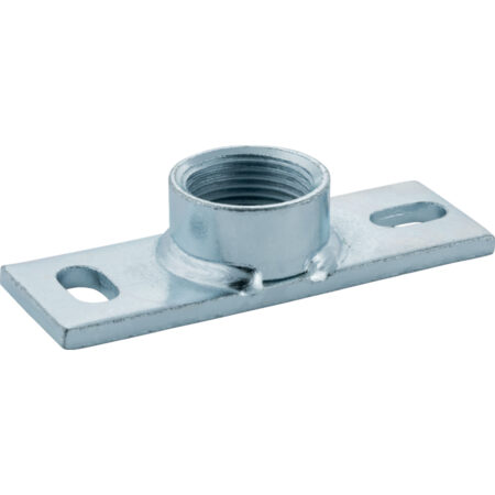 GE Grundplatte rechteckig, Zweiloch, 40x120mm x G3/4