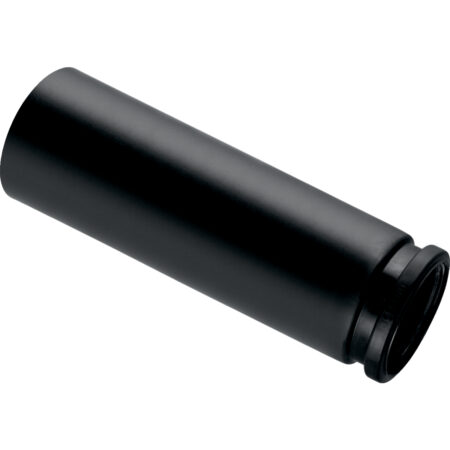 GE PE Stutzen f.Wandkl. Gerade d 90/90mm m.Lippend.u.Schutzd. 366887