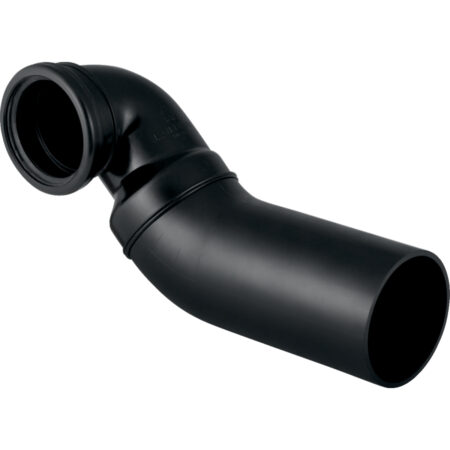 GE PE Wand-WC-Bogen 90 Gr. links d 90/90 waagrechte Montage 366913