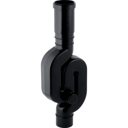 GE PE Regenrohrsiphon mit Reinigungsoeffnung d 50mm 110mm 367813
