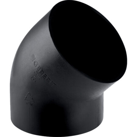 GE PE Bogen 45 Gr. d125mm