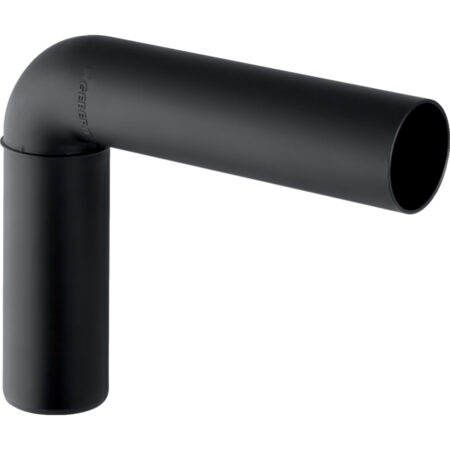 GE Silent-PP Anschlussbogen 90 Gr. d50/46mm, lang