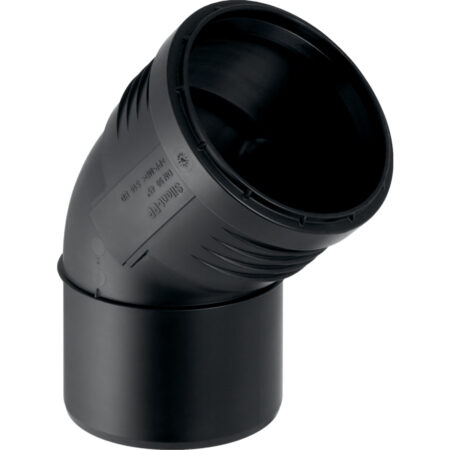 GE Silent-PP Bogen 45 Gr. d125mm