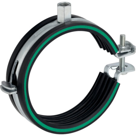 GE Silent-PP Rohrschelle gedaemmt d125mm, M8/10