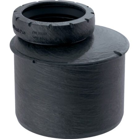 GE Silent-Pro Reduktion d90/75mm, exzentrisch, kurz