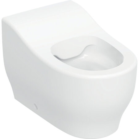 Geberit Bambini Stand-WC für Kleinkinder, Tiefspüler, Rimfree: T=44cm, weiß