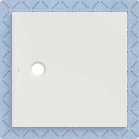 Geberit CleanFloor30 Duschfläche integriert, mit Dichtvlies, weiß: 90x90cm,