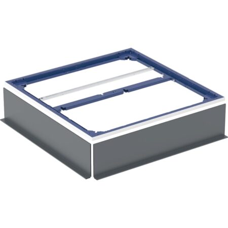 Geberit Duofix Installationsrahmen für Duschfläche bis 100 cm, für fünf Füße: 90x90cm,