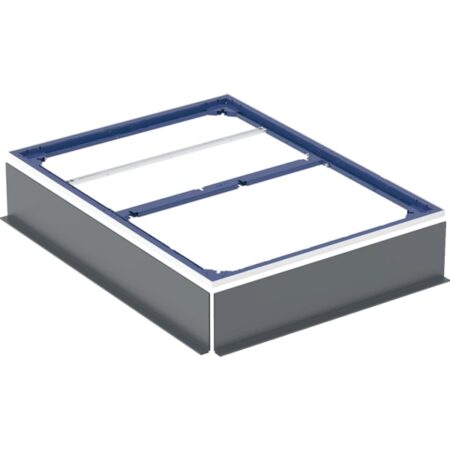 Geberit Duofix Installationsrahmen für Duschfläche 110–140 cm, für sieben Füße: 120x90cm,