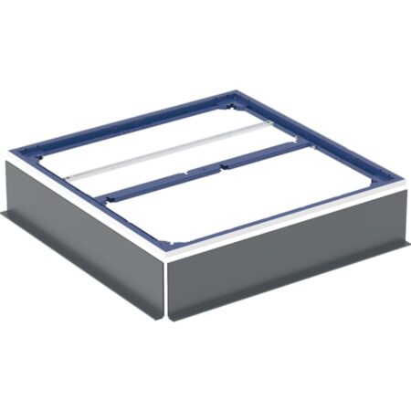 Geberit Duofix Installationsrahmen für Duschfläche bis 100 cm, für fünf Füße: 100x100cm,