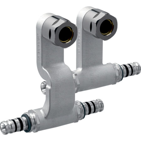 GE Mepla Sockelleistenanschluss-Set d20mm mit Eurokonus