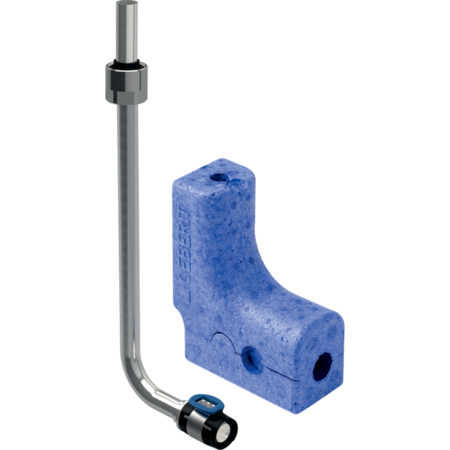 GE FlowFit Metallanschlussbogen SiBr/Cu 90 Gr. fuer EK, d16 x G3/4 x 15mm L30cm