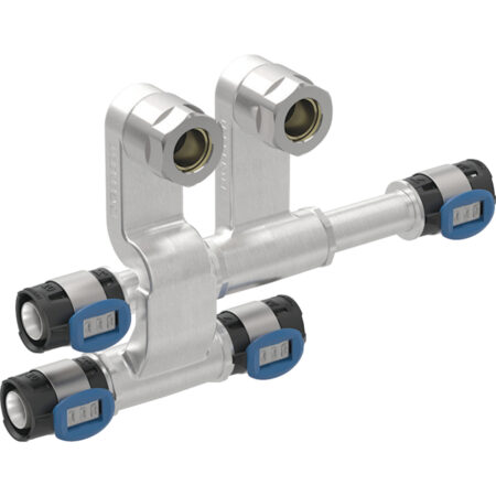 GE FlowFit An-T-Stueck VL/RL SiBr d16 x 15 x 16mm, mit AnVerschraubung EK