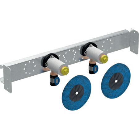 GE FlowFit AnWinkel, vormont., gerade 2fach, d20mm x Rp1/2, AD15,3cm, LB RG+