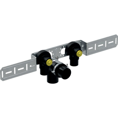 GE FlowFit AnWinkel-Set, vormontiert 2fach, abges. d20mm x Rp1/2 AD15,3cm RG+