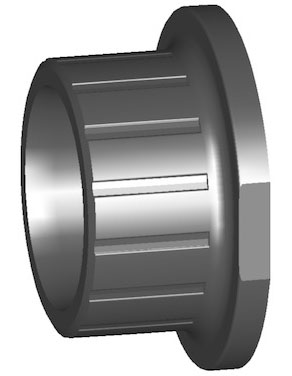 GF Anschlußteil PVC-U (G01) f. 543/546 d 50 Muffe