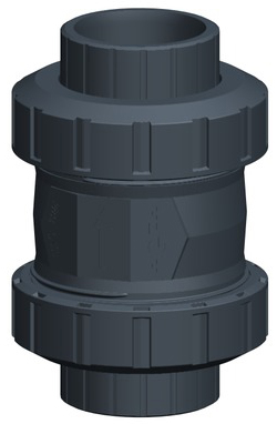 GF Rückschlagventil 561 PVC-U/EPDM d 20 Muffe