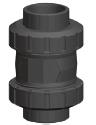 GF Rückschlagventil 562 PVC-U/EPDM d 32 Muffe, Feder 1.4310