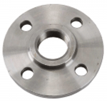 Gewindeflansch EN1092-1 Typ 13 B1 PN6 DN40 1 1/2" P250GH (1.0460) feuerverzin