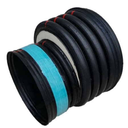 ALVA G+Pipe Reduktion DN 600/500 m. Muffe ohne Dicht. Spitzende m. Dicht.