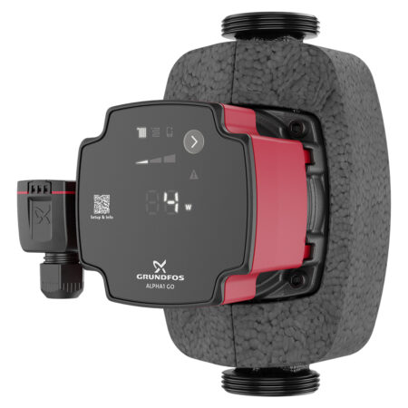 GRUNDFOS Hocheffizienz Umwälzpumpe, ALPHA1 GO 25-60 180